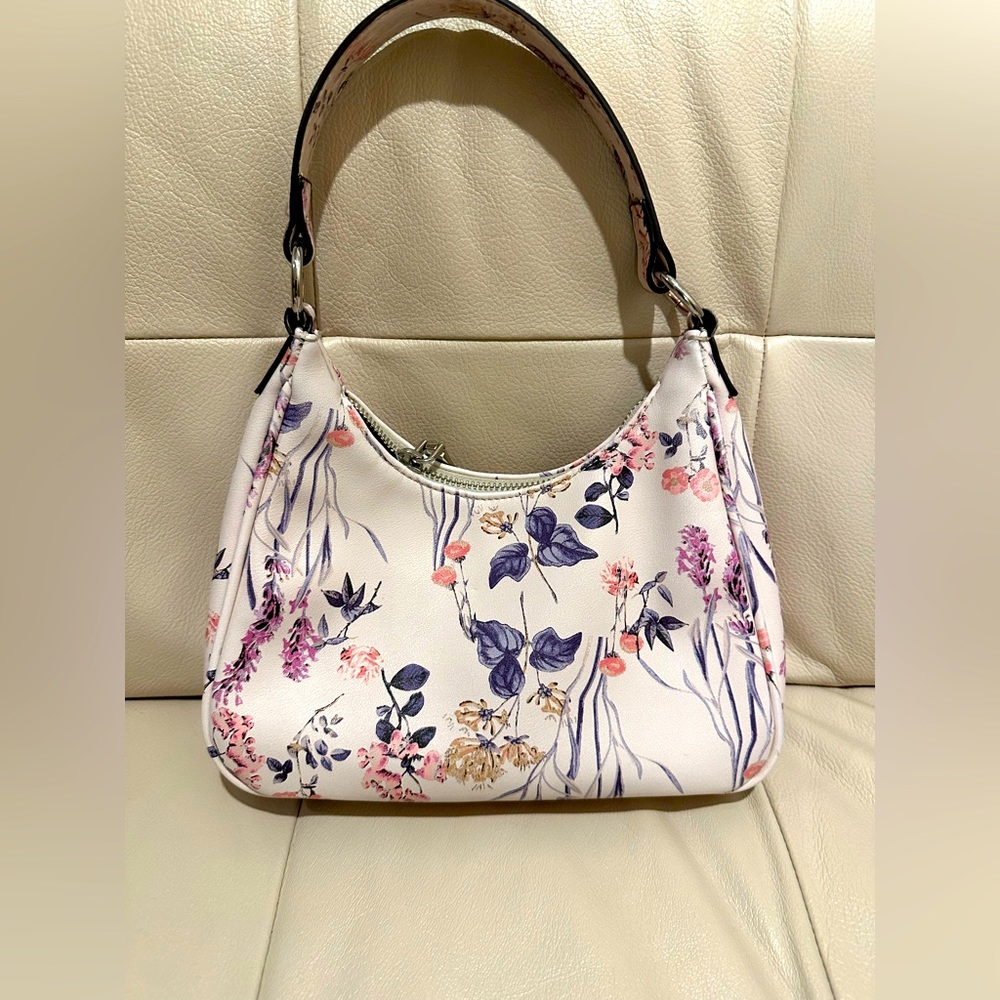 INC Mini Floral Bag with built-in credit card slots (Crossbody strap available)